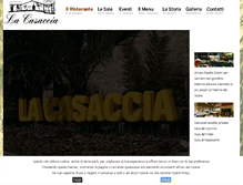 Tablet Screenshot of casaccia-gradara.it